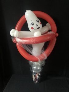 Ghostbuster aus Ballons