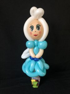 Prinzessin auf Behälter