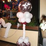 Tolle Säule als Deko für Hochzeit