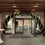 Jubiläumsdeko für Rewe