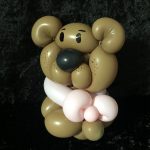 Ballontiere Bär aus Luftballon - Ballonkünstler München