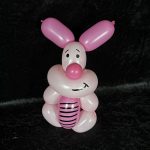 Ballontiere Ferkel aus Luftballon - Ballonkünstler München