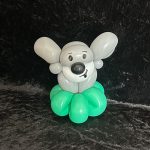 Kleiner Koala aus einem Luftballon geknotet