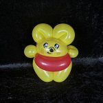 Ballontiere Winnie Puh aus Luftballon - Ballonkünstler München